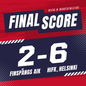 HIFK aloitti Ruotsissa vahvasti