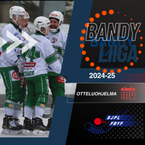 Bandyliigan otteluohjelma julkaistu