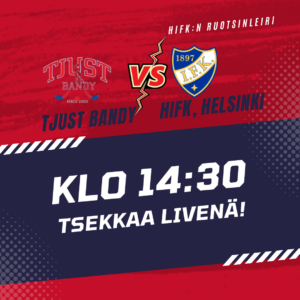 HIFK pelaa Ruotsinleirin viimeisen ottelun