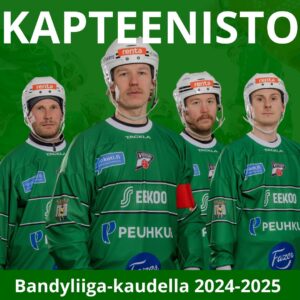 Veiterä julkaisi kapteeniston