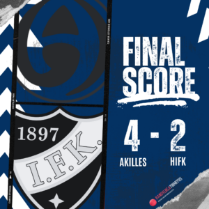 Akilles puhtaalla pelillä Finaaliin