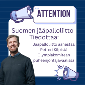 Jääpalloliitto tiedottaa