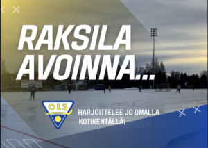Raksilan tekojää jo käytössä