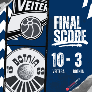 Veiterä luisteli Botnian yli