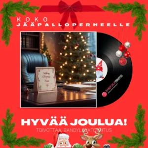 HYVÄÄ JA RAUHALLISTA JOULUA!