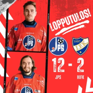 Olipahan ottelu – JPS ylivoimaa