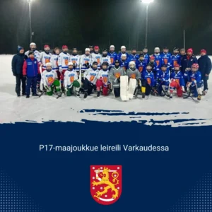 P17-maajoukkue leireili Varkaudessa