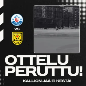 Botnia vs Kampparit ottelu siirtyy