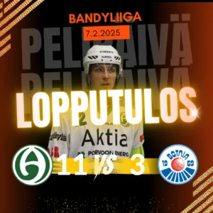 Akilles murskasi Botnian