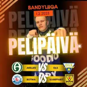 Tänään kaksi ottelua alemmassa jatkosarjassa