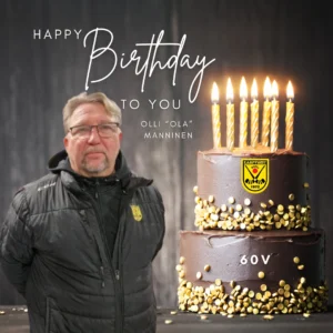 Olli Manninen tänään 60v