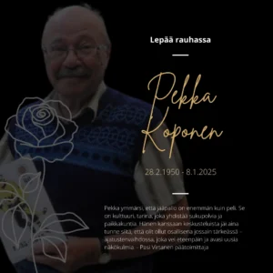 Pekka Koposen muistolle