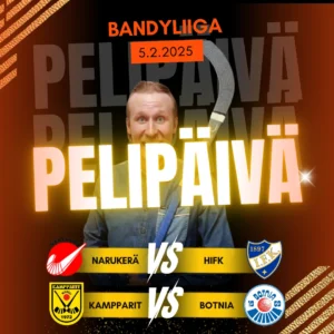 Tänään keskiviikkona jatketaan kahdella ottelulla