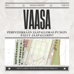 Vaasa Jääpallokaupunki?