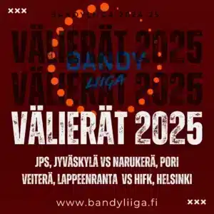 Välierät alkavat huomenna