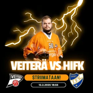 Veiterä vs HIFK striimataan