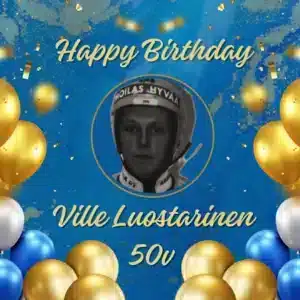 Ville Luostarinen 50 vuotta