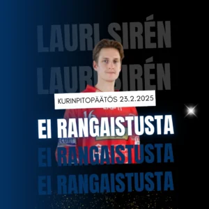 Ei pelikieltoa Akilles vs Narukerä ottelun tilanteesta