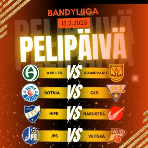 Tänään kaikki tulessa…