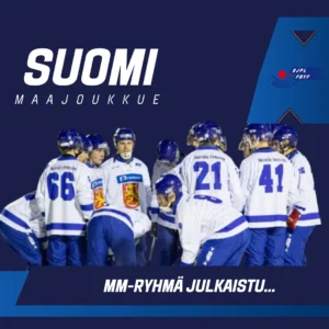 Suomen MM-ryhmä nimetty