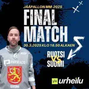 Miesten MM-Finaali suorana YLE:ltä