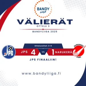 JPS vakuuttavasti Finaaliin