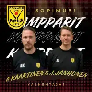 Kampparit uusii valmennuksen