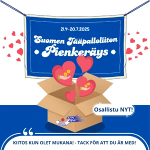 Suomen Jääpalloliitto uutisoi somessa