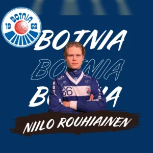 Niilo Rouhiainen allekirjoitti jatkosopimuksen Botnian kanssa