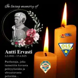 In memoriam – Antti Ervasti