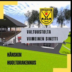 Hänski saa uuden huoltorakennuksen