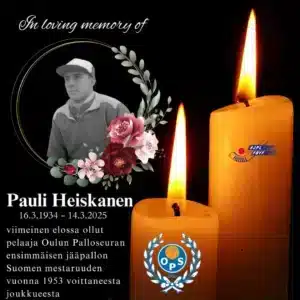 In memoriam – Pauli Heiskanen