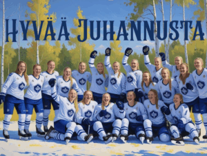 Hyvää juhannusta jääpalloperhe!