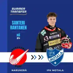 Narukerä menettää myös toisen maalivahtinsa