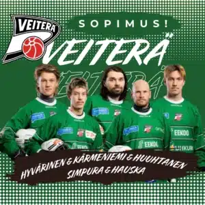 Veiterä julkaisi pelimiehiä lisää kaudelle 2025-26