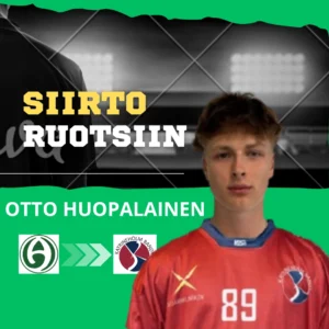 Otto Huopalainen siirtyy Ruotsiin