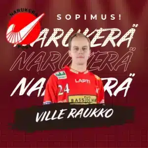 Ville Raukko jatkaa Narukerässä