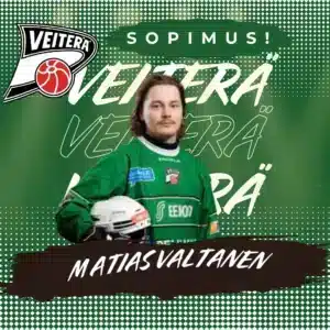 Matias Valtanen jatkaa Veiterässä