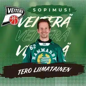 Tero Liimatainen vahvistaa Veiterää kaudella 2025–26