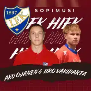 Aku Ojanen ja Iiro Väkiparta jatkavat punanutussa