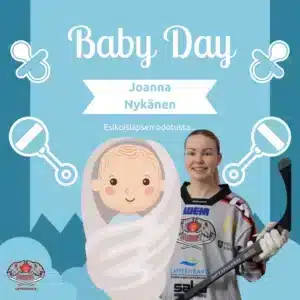 Naisten Bandyliigatähti Joanna Nykänen odottaa esikoistaan