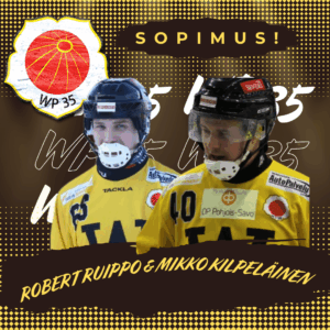 Kokenut kaksikko tuo johtajuutta WP 35:n puolustukseen