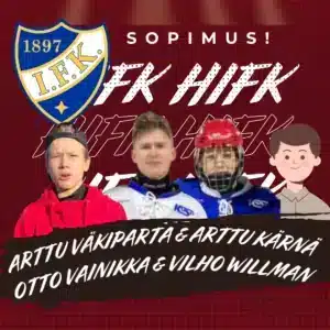 HIFK nostaa nuoret valokeilaan