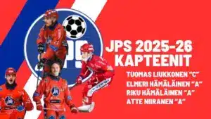 JPS julkaisi kauden 2025–2026 kapteeniston