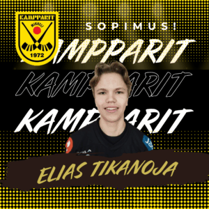 Kampparit ja Elias Tikanoja sopimukseen