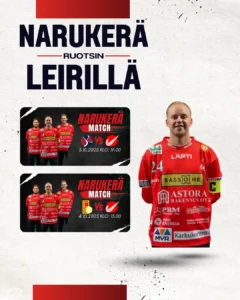 Narukerä matkustaa Ruotsiin