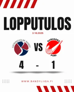 Narukerä kaatui lukemin 4-1