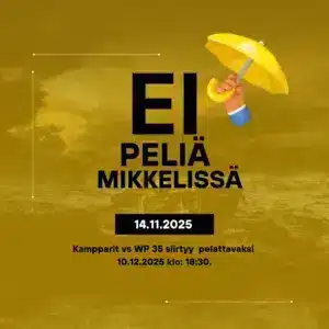 Lämmin syksy kurittaa Bandyliigaa