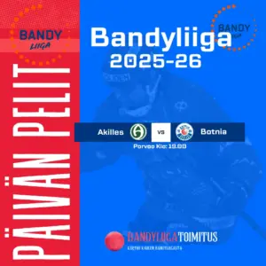 Akilles ja Botnia iskevät illalla yhteen Porvoossa