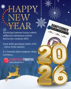 BandyliigaToimitus kiittää vuodesta 2025
